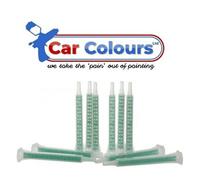 10 x 2K Mixer Tips for PU Plastic Repair Cartridge 50ml 1:1 Ratio