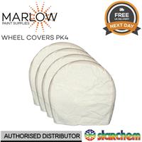 STARCHEM PPWC-4 Polypropylene wheel covers Pack of 4 - MASKING OVERSPRAY PAINT