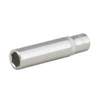 Sealey WallDrive Socket 8mm Deep 1/4"Sq Drive Fully Polished - SP1408D