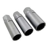 Spark Plug Sockets 3/8in Thin Walled 14mm 16mm 18mm Spark Plug Socket Set