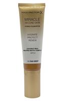 Max Factor Miracle Second Skin Foundation Hybrid 30ml Deep Tan #11