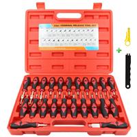 25PC Car Electrical Terminal Wiring Crimp Connector Pin Release Removal Tool Kit