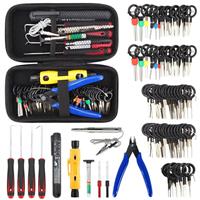 91pcs Car Terminal Removal Tool Kit Electrical Wire Plug Connector Pin Extractor