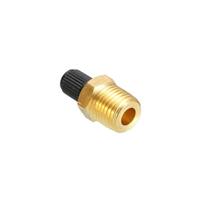 1/4" NPT Tank Valve Anti-Corrosion Brass Schrader Fill Valve with 1/4" Male NPT