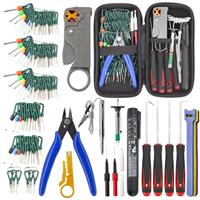 115pc Car Terminal Removal Tool Kit Electrical Wire Plug Connector Pin Extractor