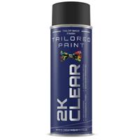 2k Clear Coat Lacquer Aerosol Spray 400ml Fast Drying High Gloss Solid