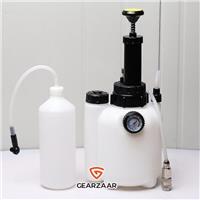 Electric Brake Fluid Bleeder Kit Auto Brake Oil Exchanger Machine + 17 Adapters