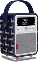 VQ Joules DAB Radio Bluetooth FM Digital DAB+ Alarm Monty Sausage Dog
