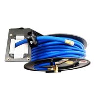 Retractable 50ft 3/8" Air Hose Reel Rewind Wall Mountable Air Compressor H Duty