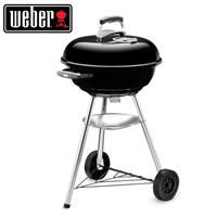 Weber Compact Charcoal Kettle BBQ 47cm Black - 1221004 2025 Model NEW