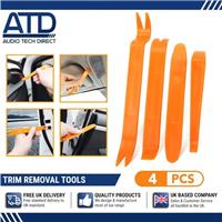 Trim Removal Tool Set Car Pry Kit Dashboard Door Panel Clip Moulding 4pc pieces