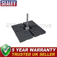 Sealey Dellonda Fillable Parasol Base Water/Sand Fill 92L 4pc DG269