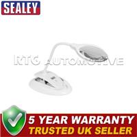 Sealey Rechargeable Dimmable Dual Mounting Magnifying Worklight 6 SMD LED