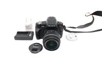 Sony Alpha A230 Camera DSLR 10.2MP with 18-55mm, Shutter Count 2326, REFURBISHED