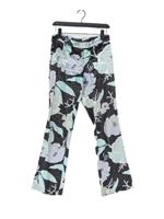 Karen Millen Women's Trousers UK 10 Black Cotton with Viscose Chino