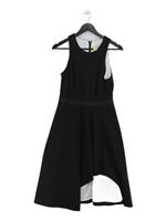 Calvin Klein A-Line Midi Dress in Black