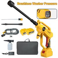 CORDLESS CAR PRESSURE WASHER WATER HIGHPOWER JET WASH CLEANER BRUSHLESS 2BATTERY