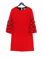Damsel in a Dress Jumper Midi Dress UK10 in Red