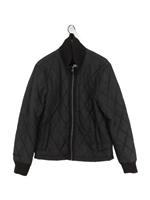 Ted Baker Men's Coat Chest: 42 in Black Polyester with Nylon Quilted