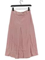 COS Women's Maxi Skirt UK 6 Pink Geometric Lyocell Modal with Other Long Maxi