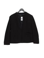 J. Crew Women's Blazer UK 16 Black Viscose