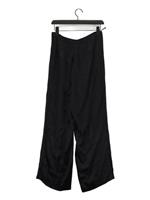 MORE & MORE Women's Trousers S Black 100% Viscose Straight Chino
