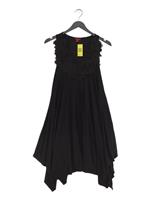 Ted Baker A-Line Midi Dress UK8 in Black