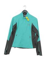 The North Face Women's Jacket S Green Polyester with Elastane Windbreaker