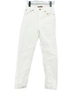 Nudie Jeans Women's Jeans W 26 in White 100% Cotton Skinny