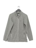Jack Wolfskin Women's Jacket UK 14 Grey 100% Polyester Windbreaker