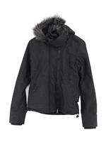 Superdry Women's Jacket S Grey Polyester with Acrylic, Other Parka