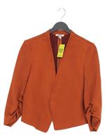 Bar III Women's Jacket S Brown Polyester with Elastane Bomber Jacket