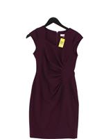 Calvin Klein Bodycon Midi Dress in Purple