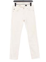 AG Adriano Goldschmied Women's Jeans W 29 in White Cotton with Other Skinny