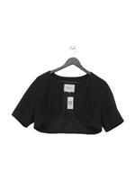 L.K. Bennett Women's Jacket UK 14 Black Polyester