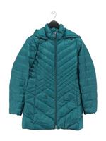 Lands End Women's Coat XS Green Polyester with Nylon, Other Puffer Jacket