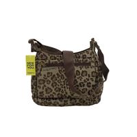 Casa Di Borse Women's Bag Brown Animal Print 100% Other Shoulder Bag