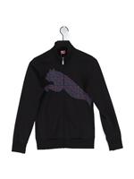 Puma Women's Jacket Chest: 36 in Black Graphic 100% Polyester Windbreaker