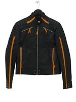 Ashwood Women's Jacket UK 12 Black 100% Leather Bomber Jacket