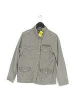 Mint Velvet Women's Jacket UK 10 Green Lyocell Modal