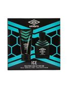 Umbro Ice Eau de Toilette Spray 100ml Shower Gel 150ml Mens Fragrance - Standard Regular Size