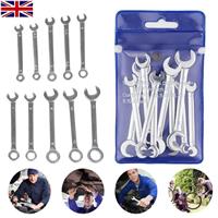 10pcs Mini Metric MM Stubby Combination Spanners Small Wrenches Set 4mm-11mm UK