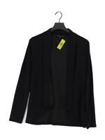 French Connection Women's Jacket UK 10 Black Viscose