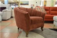 Accent Chair Alexander & James Betsy Armchair Vintage Style Ex Display Designer