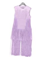 Karen Millen Mini Dress UK14 in Purple RRP &pound;199