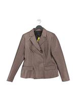 Karen Millen Women's Blazer UK 10 Gold Polyester New with tags