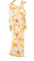Karen Millen Bodycon Midi Dress UK12 in Multi RRP &pound;269