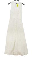 Karen Millen Maxi Dress UK8 in White RRP &pound;299