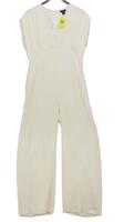Karen Millen Women's Jumpsuit UK 14 White 100% Polyester Jumpsuit New with tags