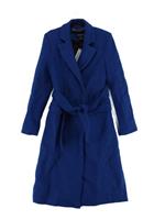 Karen Millen Women's Coat UK 6 Blue Acrylic New with tags